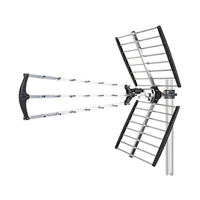 NEDIS ANORU10L7ME Outdoor TV Antenna Max. 18 dB gain UHF: 470 - 698 MHz 50 km