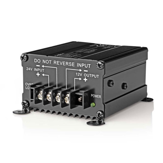 Convertidor de energía NEDIS POCO103 24 V CC - 12 V CC 10 A Salida