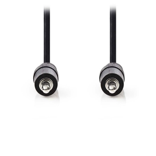 NEDIS CAGT22000BK05 Stereo-Audiokabel 3.5 mm Stecker 3.5 mm Stecker 0.5 m Schwarz