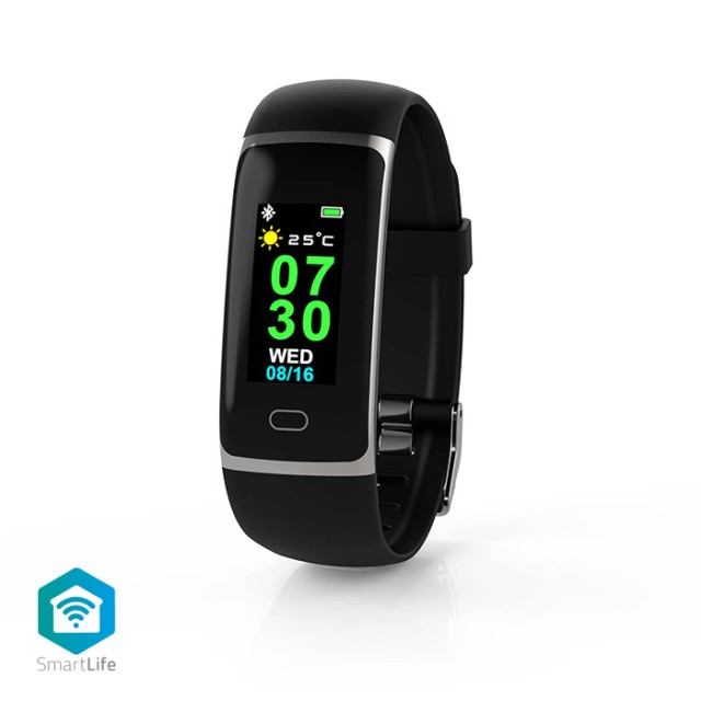 NEDIS BTSW001BK Smart Watch LCD Display IP67 Android / IOS Schwarz