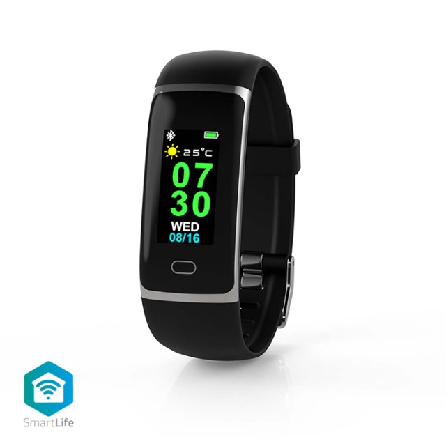 NEDIS BTSW001BK Reloj inteligente Pantalla LCD IP67 Android / IOS Negro