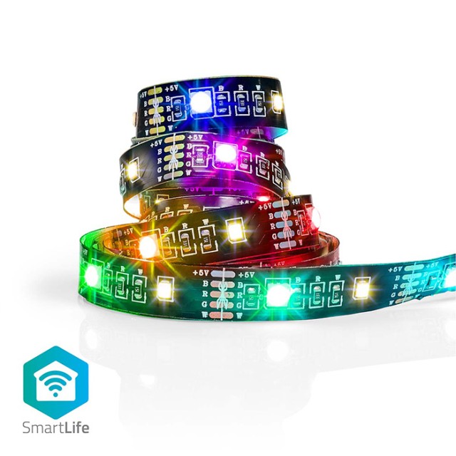 NEDIS BTLS20RGBW STRISCIA LED SMARTLIFE FULL COLOR 2700K 380 lm