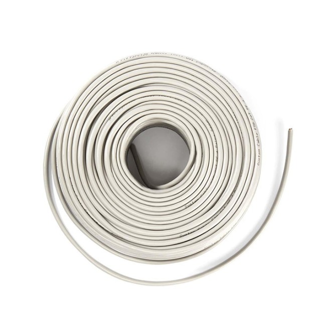 NEDIS CCBGFTP6GY50 CAVO DI RETE IN ROTOLO CAT6 A FILI F/UTP RAME 50.0m INTERNO GRIGIO