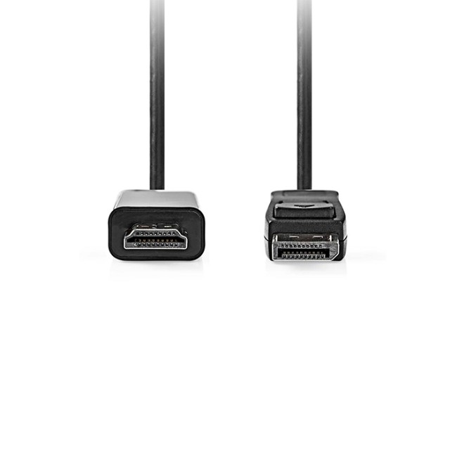 NEDIS CCGL37100BK20 CAVO DISPLAYPORT DISPLAYPORT MASCHIO - CONNETTORE HDMI 1080p 2.00m NERO