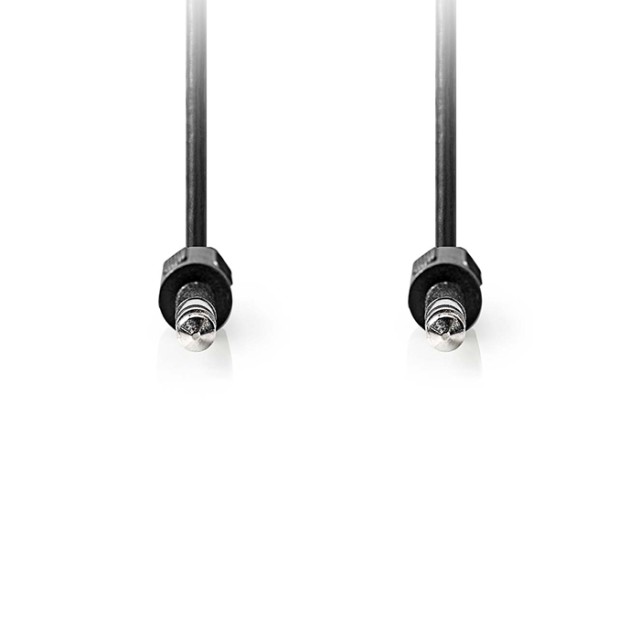 NEDIS CAGL23000BK20 STEREO-AUDIOKABEL 6.35 mm STECKER - 6.35 mm STECKER 2.00 m SCHWARZ