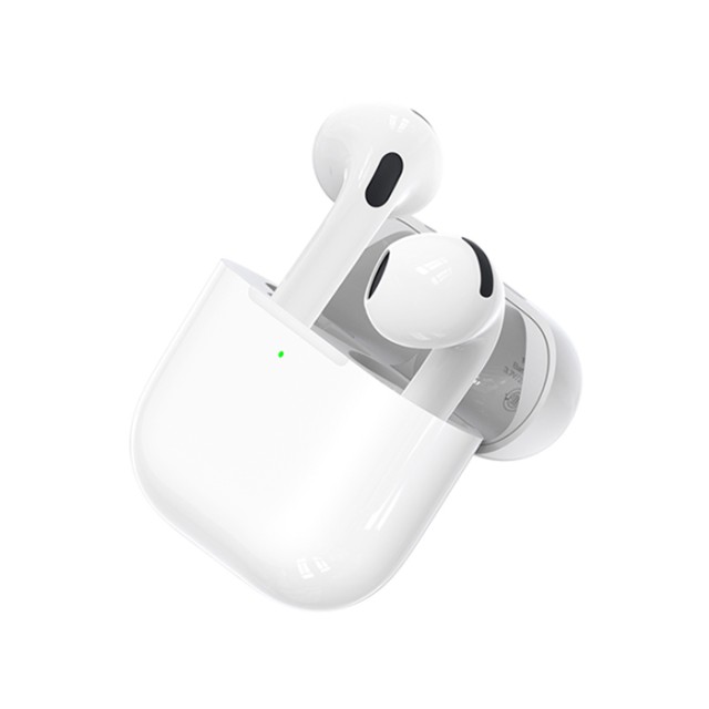 XO Q6 WHITE COLOR Bluetooth ακουστικά 6ης γενιάς με θήκη φόρτισης, σε λευκό χρώμα