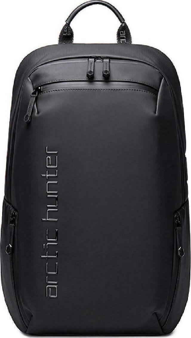 ARCTIC HUNTER τσάντα πλάτης B00423-BK με θήκη laptop 15.6, μαύρη