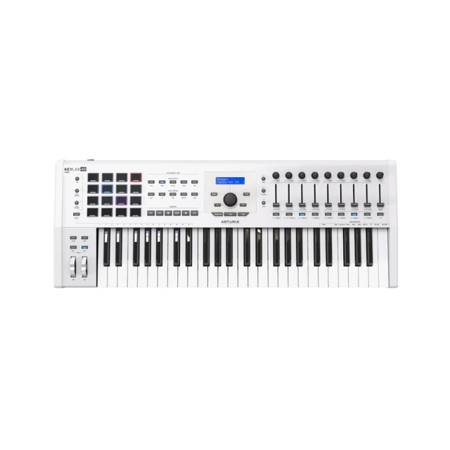 Arturia Keylab 49 MK2 Teclado Midi Blanco + Regalo V-Collection 7