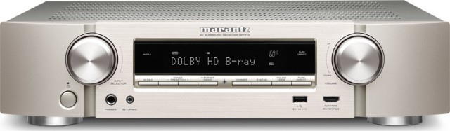 Marantz NR-1510 Amplificatore Home Cinema Argento-Oro 4K