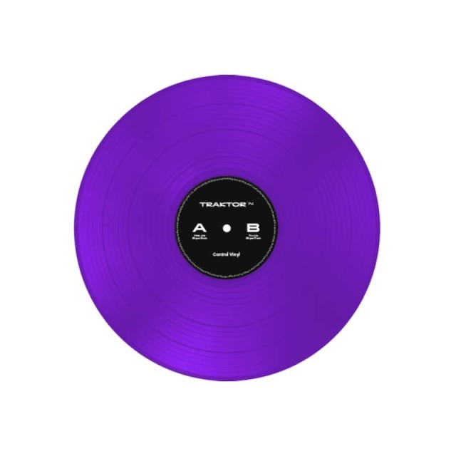 Traktor Control Vinyl Purple