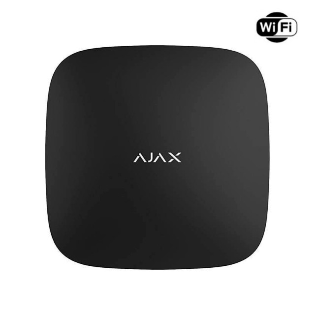 Ajax Hub 2 Plus Schwarz Funkalarmzentrale