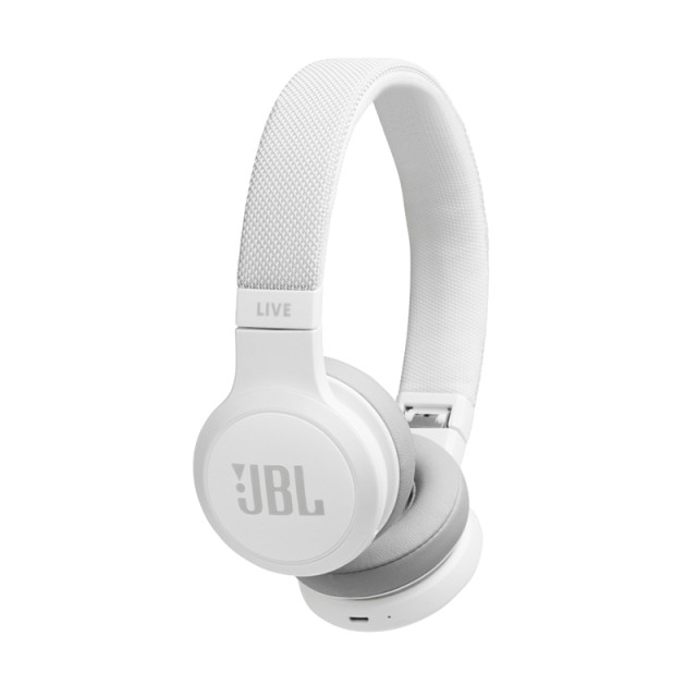 JBL Live 400 BT Ασύρματο Ακουστικό White