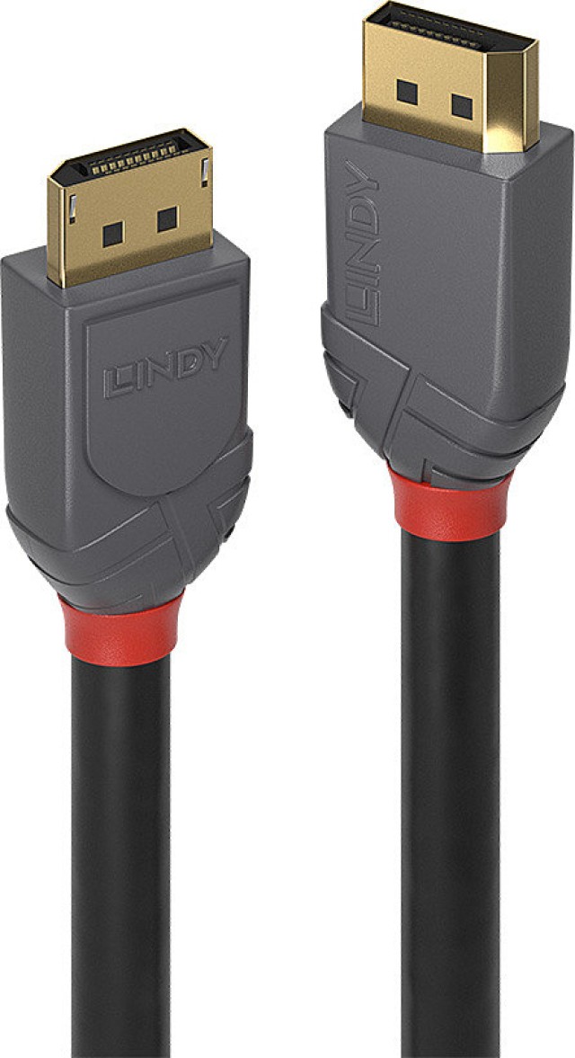 Lindy 36486 DisplayPort Stecker Kabel - DisplayPort Stecker 10m Schwarz