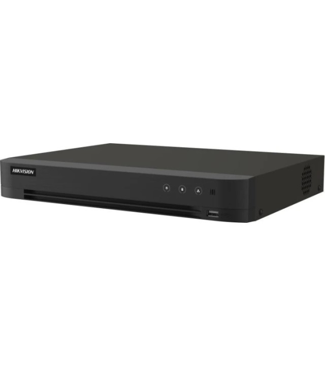 HIKVISION iDS-7208HUHI-M1/XT Υβριδικός καταγραφέας, σειράς HUHI, με 8 εισόδους HDTVI οποιασδήποτε σειράς, με ανάλυση 8MP.