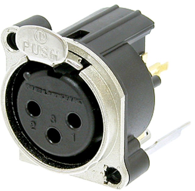 3-PIN θΗΛ.XLR ΣΑΣΙ ΚΑΘΕΤ.ΣΤΗΡ.