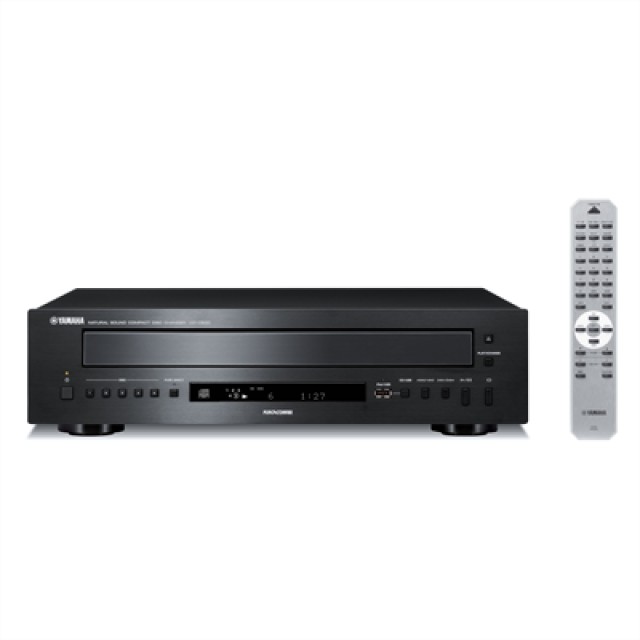 YAMAHA CDC-600 Πολύδισκο Cd Player Μαύρο 