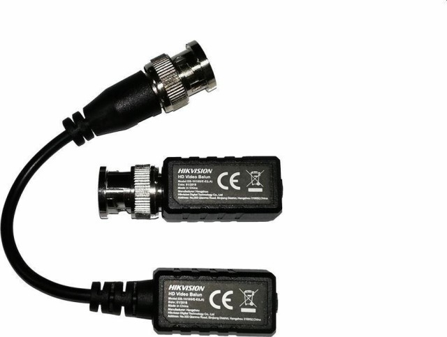 Balun de video Hikvision DS-1H18S/EE