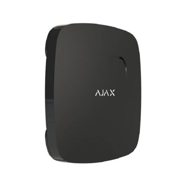 Rilevatore di fumo nero Ajax Fire Protect Plus con sensori di temperatura e CO
