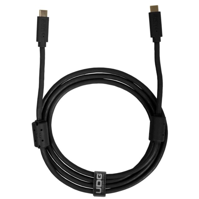 UDG U99001BL ULTIMATE CABLE USB 3.2 C-C BLACK STRAIGHT 1,5M
