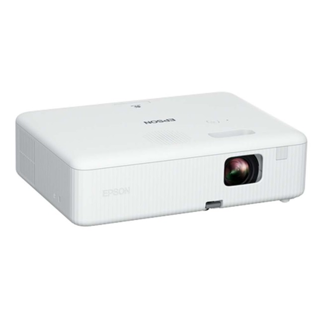 Proiettore Epson CO-W01 HD con altoparlanti integrati Bianco
