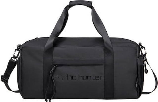 ARCTIC HUNTER τσάντα ταξιδίου LX00537 με θήκη παπουτσιών, 25L, μαύρη