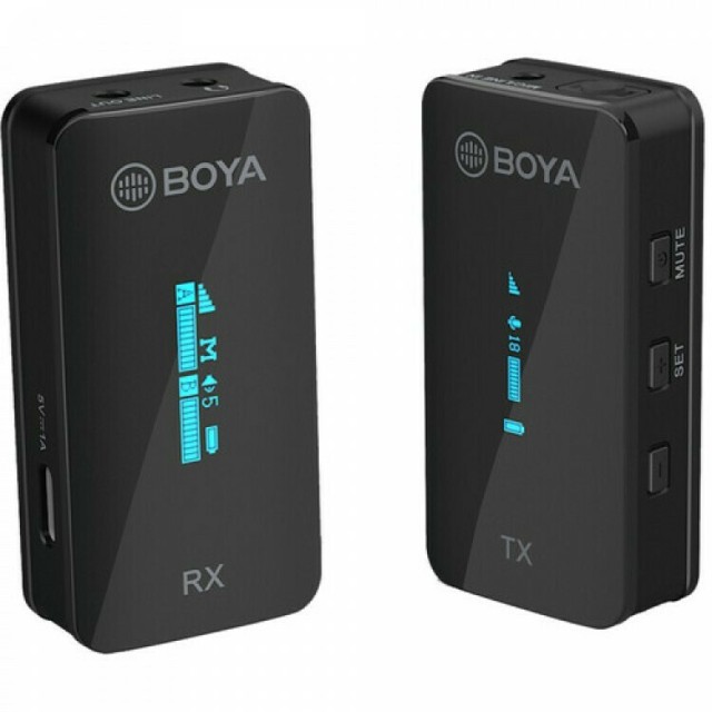 BOYA BY-XM6-S1 Microfono wireless ultra compatto da 2.4 GHz