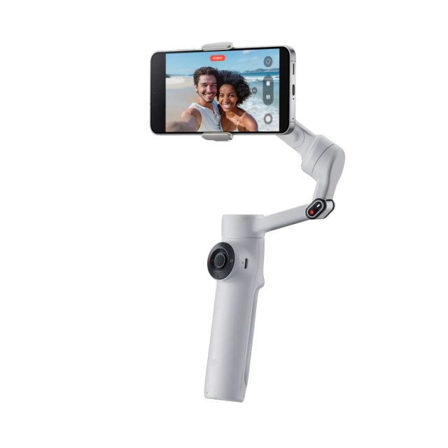 Insta360 Flow 2 Standard Bundle Gray - A.I. Powered Gimbal Stabilzer for Smartphone USB-C