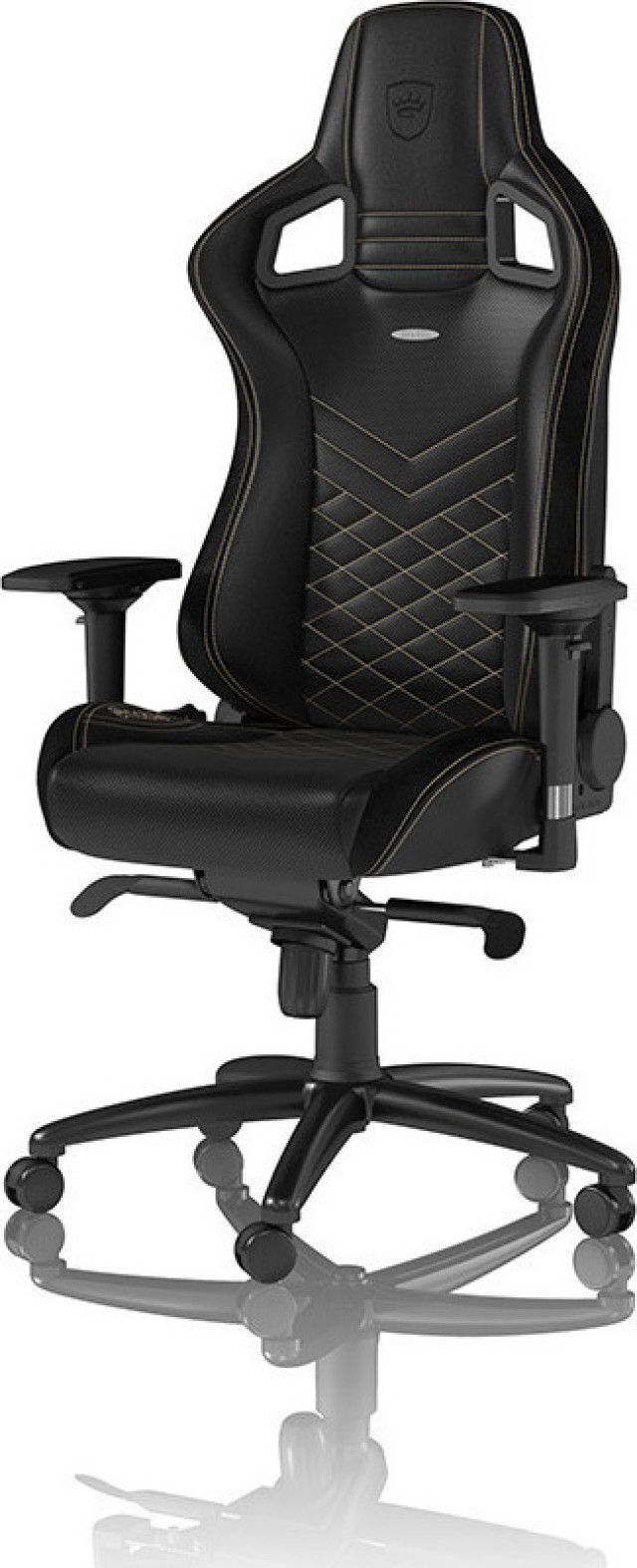 Silla Gaming Noblechairs Epic Negro/Oro (NBL-PU-GOL-002)