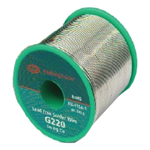 RedringSolder, G227, Soldadura 1.0mm, 1 / 4Kgr ROHS RED