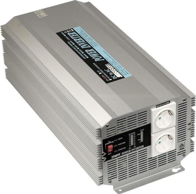 Mean Well A302-2K5-F3 Inversor de medios tonos modificado 2500W 24V Monofásico