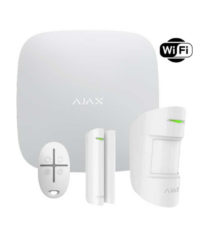 Ajax Starter Kit Plus (13540) Weißes Funkalarmsystem
