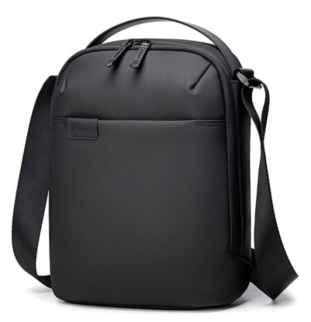 ARCTIC HUNTER τσάντα ώμου K00579, με θήκη tablet, 6L, μαύρη