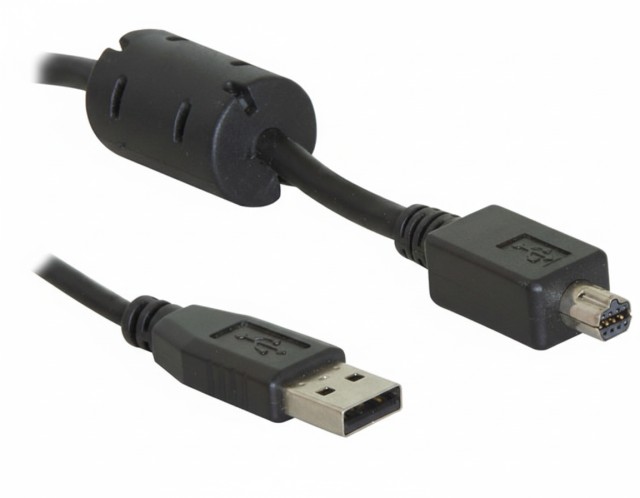 Camera cable USB 2.0 8pin Nikon