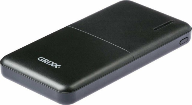 PowerBank GRIXX (BP10B01) - 10000 mAh - Black GROEXTBP10B01