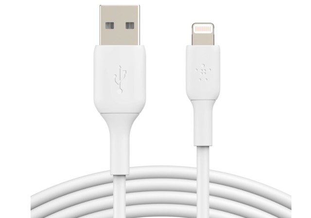 Usams Normales USB-zu-Lightning-Kabel Weiß 1m (SJ266)
