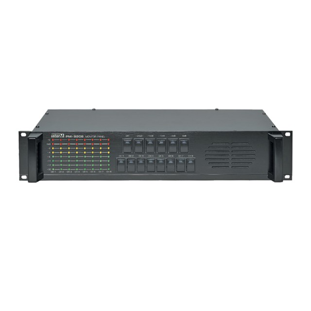 INTER-M PM9208 8-CH-MONITORPANEL/ANALYSATOR