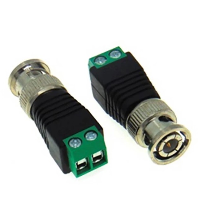 BNC ADAPTOR ΑΡΣΕΝΙΚΟ ΣΕ ΚΛΕΜΑ 2P COAX DY3807 VIC BAG OWI