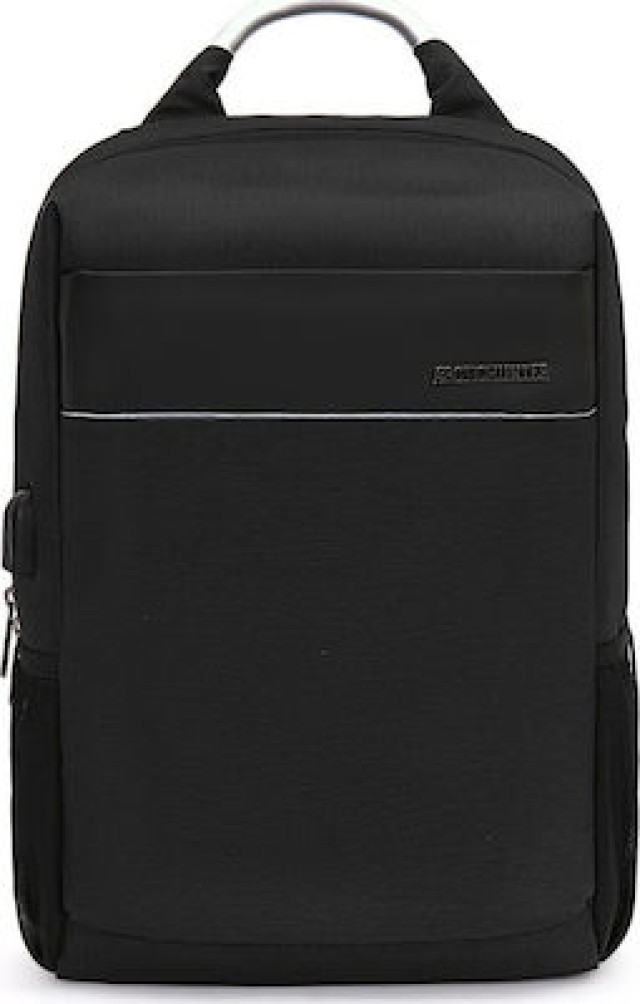 ARCTIC HUNTER τσάντα πλάτης B00218-BK με θήκη laptop 15.6