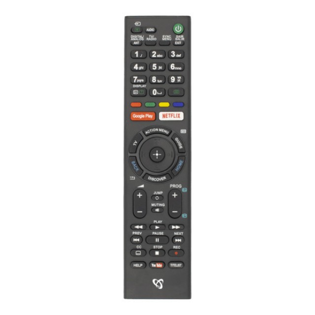 Sbox Συμβατό Τηλεχειριστήριο RC-01402-SONY για Τηλεοράσεις Sony