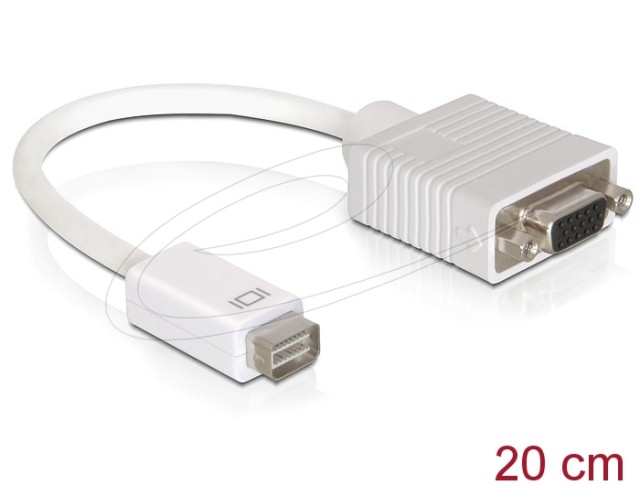 Delock Adapter DVI mini Mac male > VGA female 65088