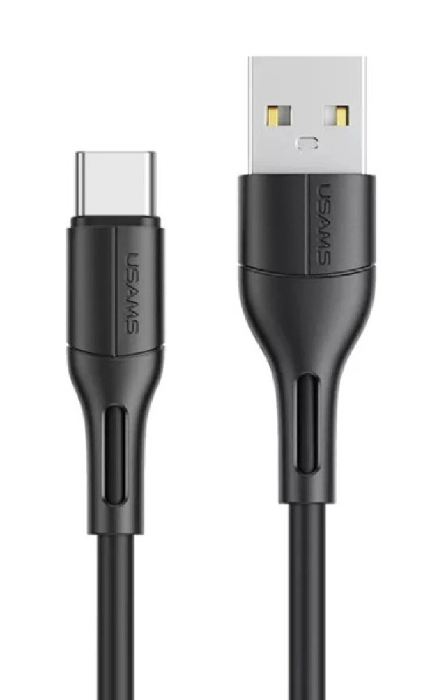 USAMS-Kabel USB-C zu USB US-SJ501, 10 W, 1 m, schwarz