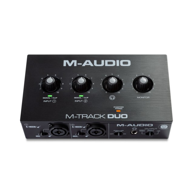 Tarjeta de sonido M-Audio M-Track Duo