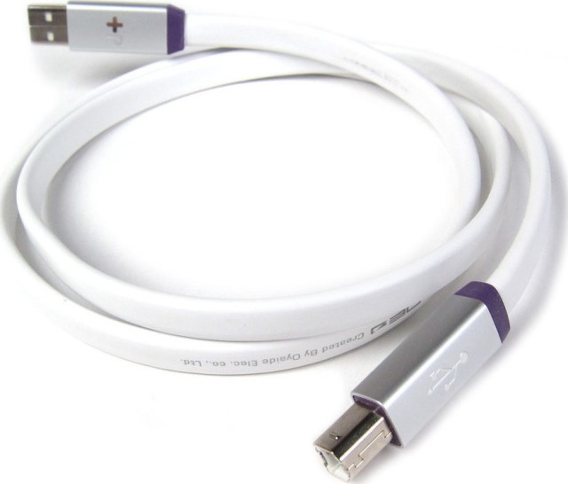 Oyaide d+ Klasse S, USB 2.0 Kabel USB-A Stecker - USB-B Stecker Länge 3m