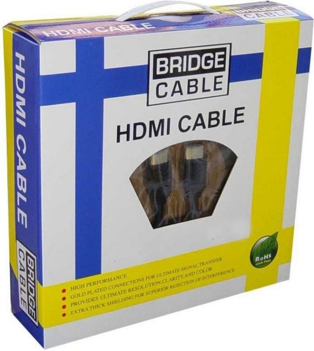 Καλώδιο Bridge Cable CP02-001D HDMI 2.0 HDMI male σε HDMI male 15m Μαύρο