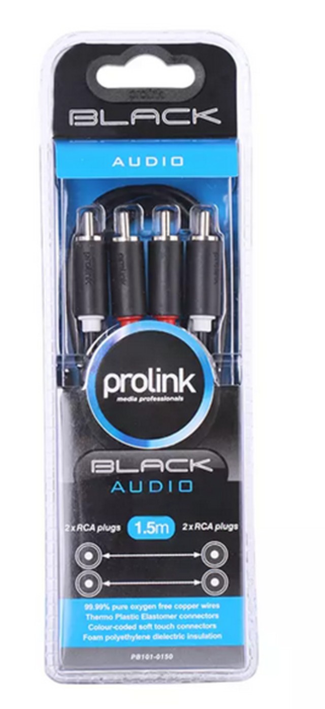 PROLINK PB101-1000 2xRCA - 2xRCA - 10,00m