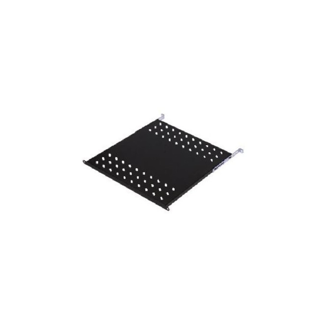 Elegant - PABLRKSR80 - Ράφι 1/2U Για Rack Με Βαθος 80cm 50Kgr L=50-57mm ( Μαύρο