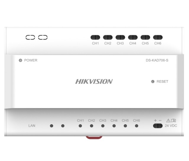 Hikvision DS-KAD706-S Data Collector per 2 sistemi TVCC via cavo