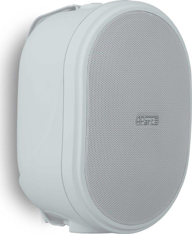 APART OVO-5-PW Selbstverstärkender Lautsprecher Weiß (Paar)