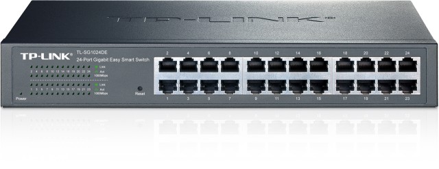 TP-LINK TL-SG1024DE v2 Managed L2 Switch με 24 Θύρες Ethernet