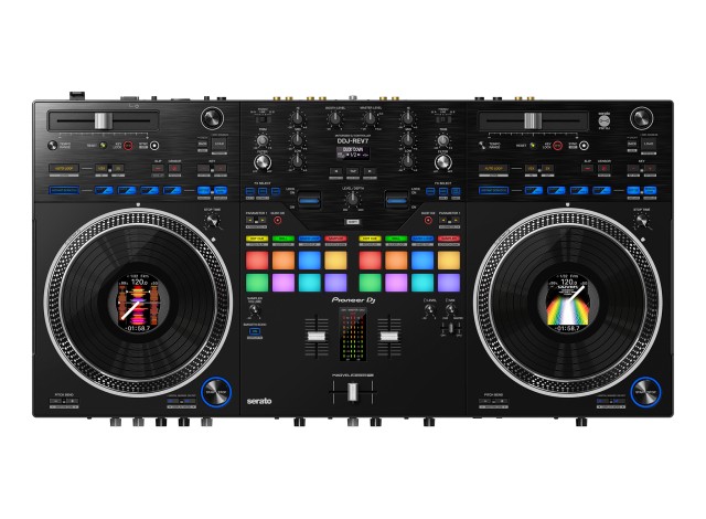 Pioneer DJ-Controller DDJ-REV7 in schwarzer Farbe